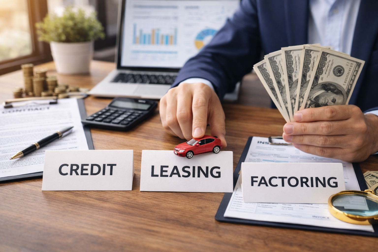 Kredyt, leasing czy faktoring: jak dobrać finansowanie do etapu rozwoju firmy