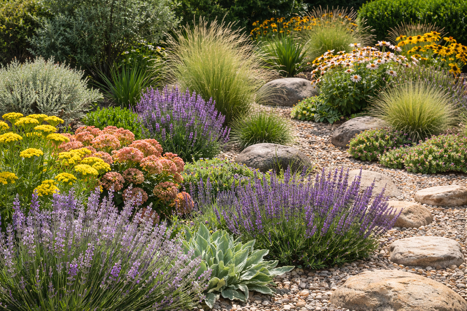 Rośliny odporne na suszę: piękny ogród przy mniejszym podlewaniu